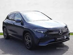 Blue Used 2022 Mercedes EQA350 AMG line SUV | £25,995 (Fair price)
