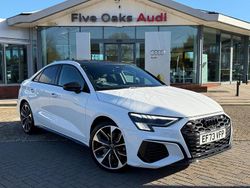 White Used 2023 Audi S3 Advanced Sedan | £41,290 (Fair price)