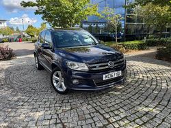 Blue Used 2016 VW Tiguan R-line Edition SUV | £11,295 (Super price)