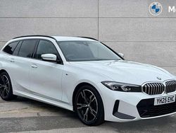 White Used 2025 BMW 320 M Sport Estate | £32,890 (Fair price)