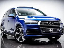 Blue Used 2016 Audi Q7 S-Line SUV | £24,995 (Fair price)