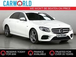 White Used 2020 Mercedes E300 AMG line Sedan | £16,990 (Super price)