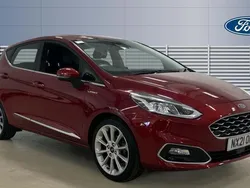 Red Used 2021 Ford Fiesta Vignale Hatchback | £12,609 (Fair price)