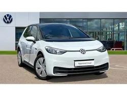 Glacier white metallic black Used 2021 VW ID.3 Pro Performance Hatchback | £14,733 (Fair price)