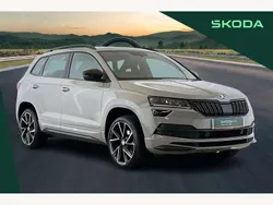 Grey Used 2021 Skoda Karoq SportLine SUV | £16,990