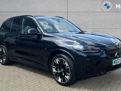 Black Used 2022 BMW iX3 M Sport SUV | £33,653 (Fair price)