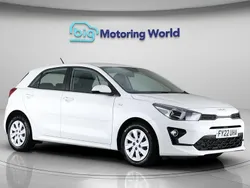 White Used 2022 Kia Rio Hatchback | £10,500 (Fair price)
