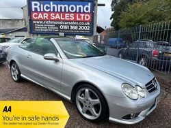 Silver Used 2009 Mercedes CLK200 Cabriolet | £2,495 (Fair price)