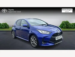 Blue Used 2024 Toyota Yaris Hybrid Hatchback | £20,802 (A bit pricey)
