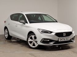 White Used 2024 Seat Leon FR Hatchback | £25,498 (Fair price)