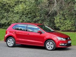 Red metallic Used 2014 VW Polo SE Hatchback | £7,795 (Fair price)