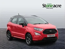 Red Used 2020 Ford Ecosport ST-Line SUV | £9,495 (Fair price)