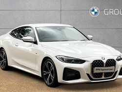 Alpine white Used 2021 BMW 420 M Sport Coupe | £24,995 (A bit pricey)