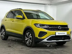 Yellow Used 2024 VW T-Cross Match SUV | £20,495 (Good price)