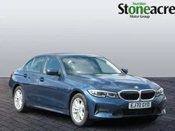 Blue Used 2020 BMW 330e Comfort Edition Sedan | £17,495 (Super price)