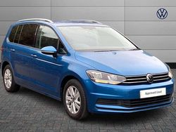 Blue Used 2021 VW Touran SE MPV | £20,785 (Fair price)