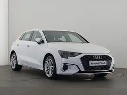 White Used 2022 Audi A3 e-tron Sport Hatchback | £20,498 (Fair price)