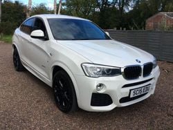 White Used 2015 BMW X4 M Sport SUV | £11,995 (Fair price)