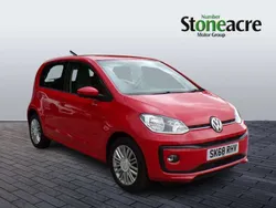Red Used 2018 VW up! move up! Hatchback | £8,995 (Fair price)