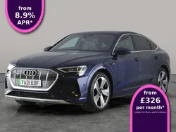 Blue Used 2021 Audi e-tron S-Line SUV | £21,393 (Fair price)