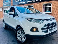 White Used 2015 Ford Ecosport Zetec SUV | £3,700 (Fair price)