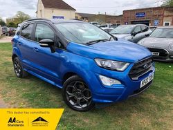 Blue Used 2022 Ford Ecosport ST-Line SUV | £12,695 (Fair price)