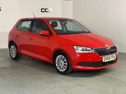 Red Used 2019 Skoda Fabia Hatchback | £8,995 (Good price)