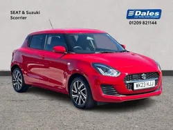 Solid fervent red Used 2023 Suzuki Swift SZ-L Hatchback | £13,850 (Fair price)