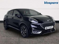 Black Used 2023 Ford Puma ST-Line SUV | £21,945 (Expensive)