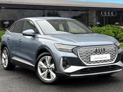 Blue Used 2024 Audi Q4 Sportback e-tron S-Line SUV | £38,498
