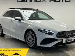 White Used 2023 Mercedes A200 AMG line Hatchback | £27,690