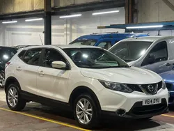 White Used 2014 Nissan Qashqai Acenta SUV | £3,995 (Fair price)