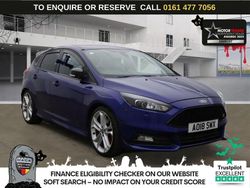 Blue Used 2018 Ford Focus ST Hatchback | £16,440 (A bit pricey)