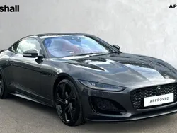 Premium paint storm grey Used 2023 Jaguar F-Type Supercharged Coupe | £54,737 (A bit pricey)