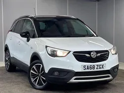 White Used 2018 Vauxhall Crossland X Elite SUV | £9,425 (Fair price)