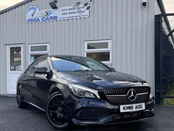 Black Used 2018 Mercedes CLA220 AMG line Sedan | £14,450 (Fair price)