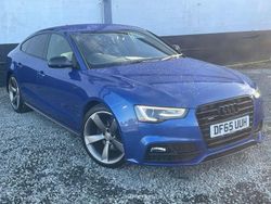 Blue Used 2015 Audi A5 Black Edition Coupe | £8,395 (Fair price)