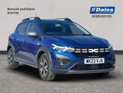 Metallic iron blue Used 2023 Dacia Sandero Journey Hatchback | £14,750 (A bit pricey)