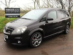 Black Used 2008 Vauxhall Zafira MPV | £5,995