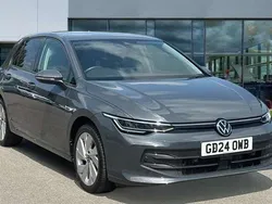 Dolphin grey metallic Used 2024 VW Golf VIII Match Hatchback | £21,463 (Fair price)