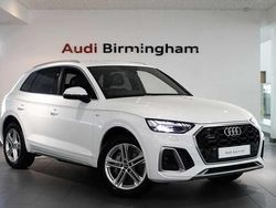 White Used 2022 Audi Q5 S-Line SUV | £35,950 (Expensive)