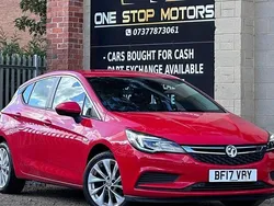Red Used 2017 Vauxhall Astra Design Edition Hatchback | £6,495 (Good price)