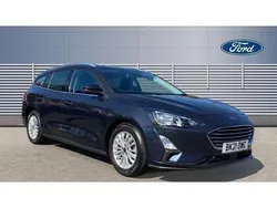 Blue Used 2021 Ford Focus Titanium Estate | £15,669 (Fair price)