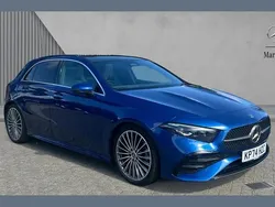 Blue Used 2024 Mercedes A200 AMG Line Premium Plus Hatchback | £28,480 (Expensive)