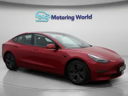 Red Used 2021 Tesla Model 3 Long Range AWD Sedan | £17,500 (Fair price)