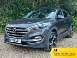 Grey Used 2016 Hyundai Tucson Premium SE SUV | £9,849 (Fair price)