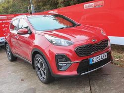 Red Used 2019 Kia Sportage GT-Line SUV | £14,495 (Fair price)