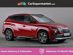 Red Used 2023 Hyundai Tucson N Line SUV | £26,197 (Fair price)