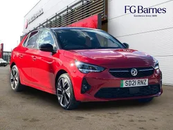 Red Used 2021 Vauxhall Corsa-e SRi Hatchback | £9,899 (Good price)