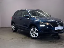 Blue Used 2018 Skoda Karoq SE SUV | £13,999 (Fair price)